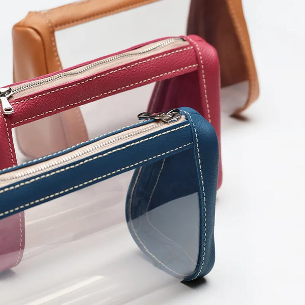 DIY trousse de toilette transparente