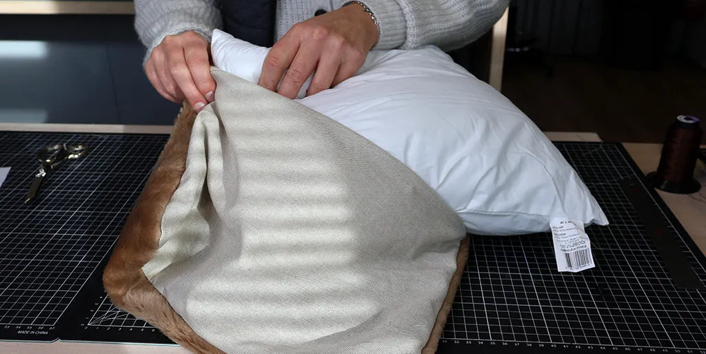 insérer le coussin