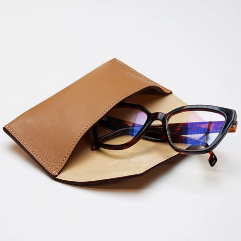 Kit Étui à lunettes en cuir à faire soi-même - SWEET 2 FAUVE