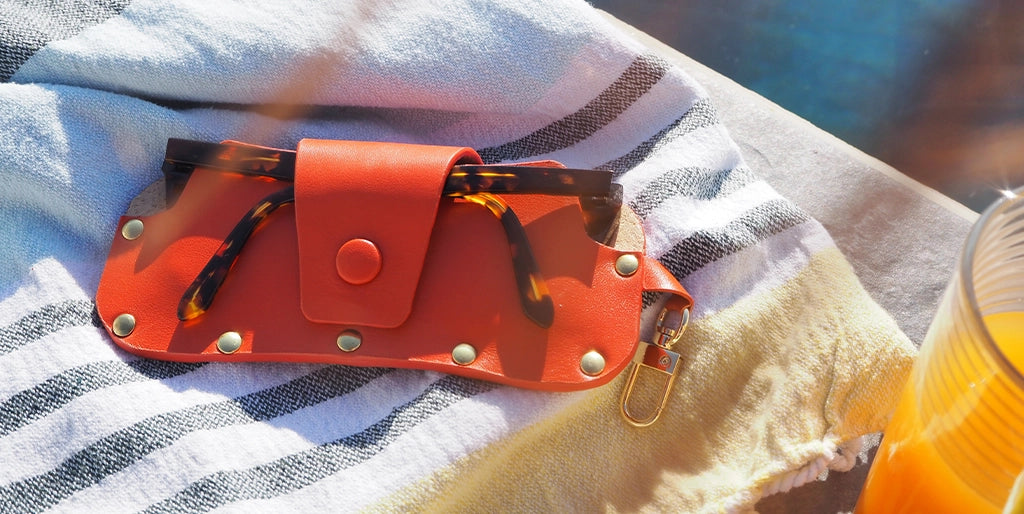 DIY Etui à lunettes en cuir