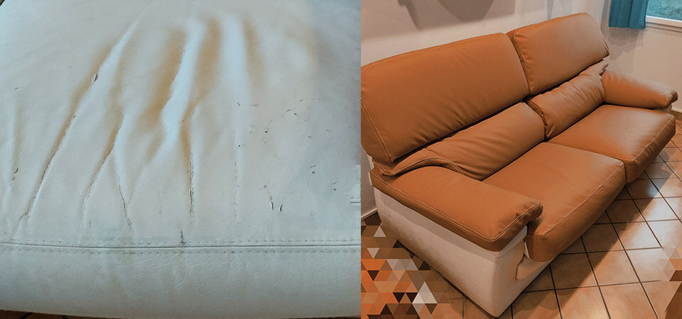 Reinigen Sie Ihr Ledersofa