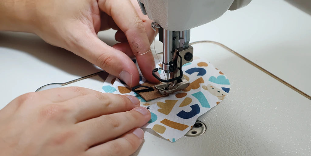 sew elastic slipper tab