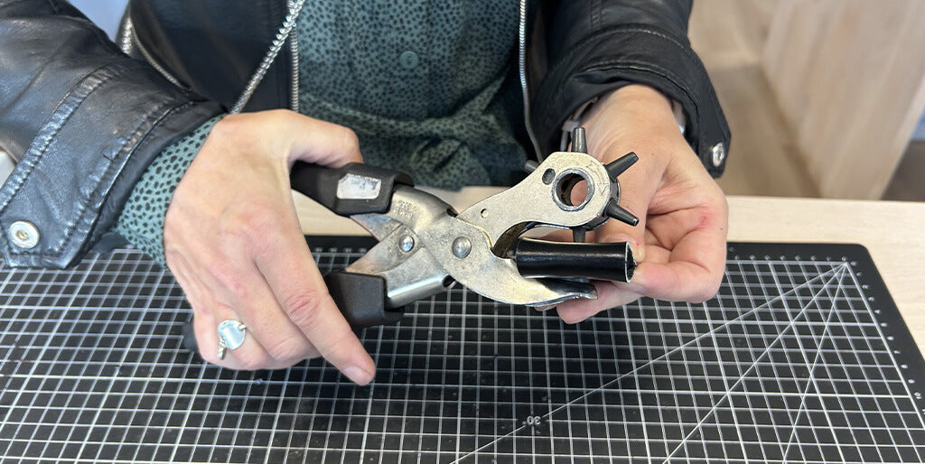 Perçage du cuir