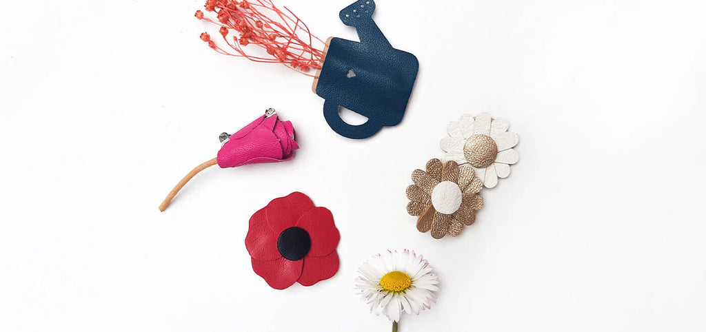 broches en cuir tutoriel