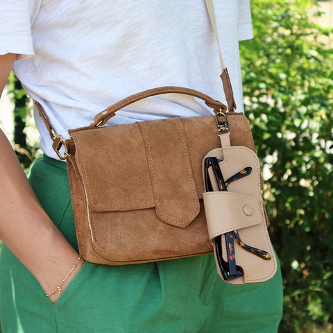 DIY Etui à lunettes en cuir