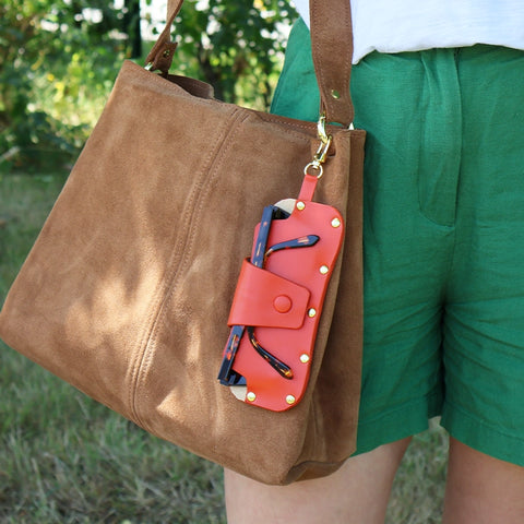DIY Etui à lunettes en cuir