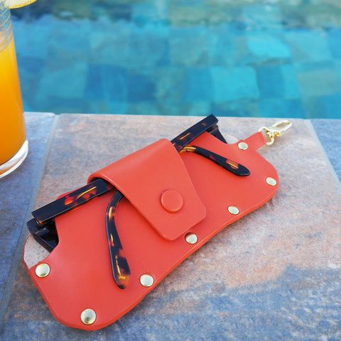 DIY Etui à lunettes en cuir