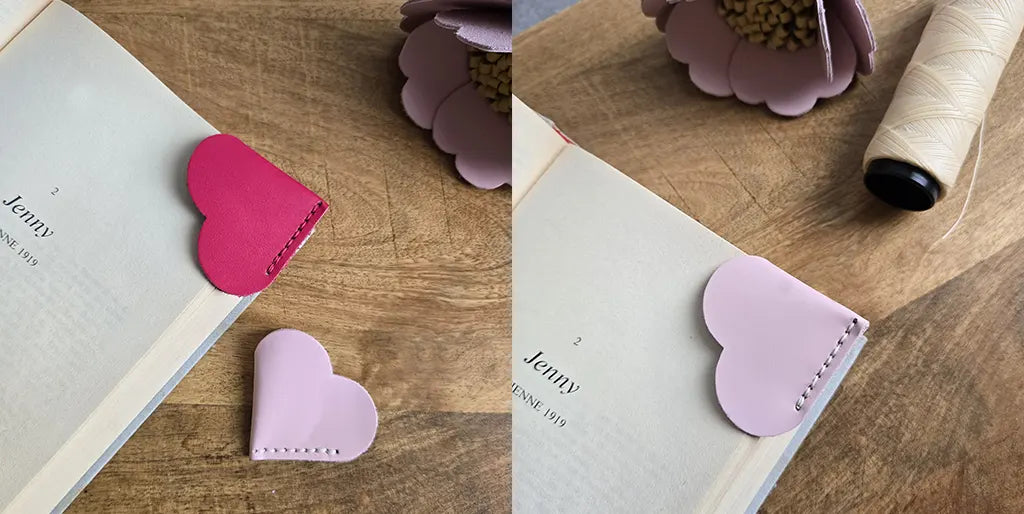 marque page coeur