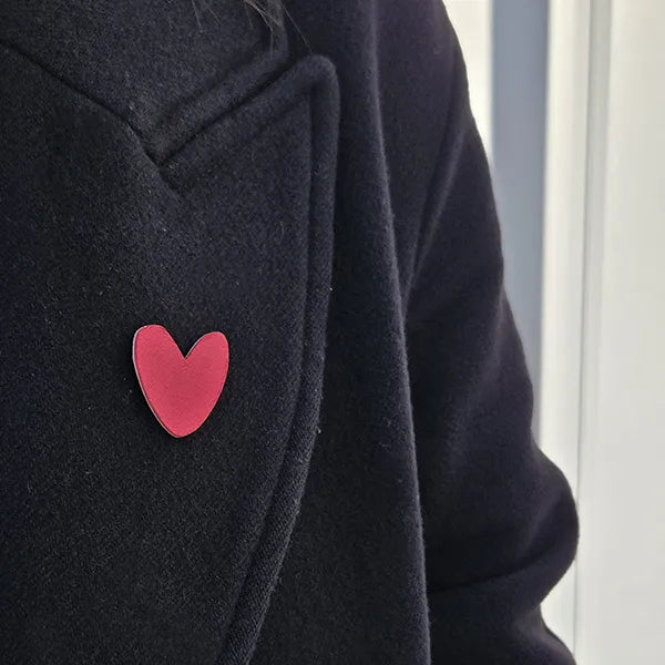 broche photo coeur DIY