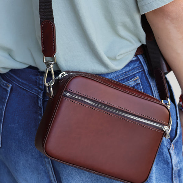 sacoche nomade Deco Cuir
