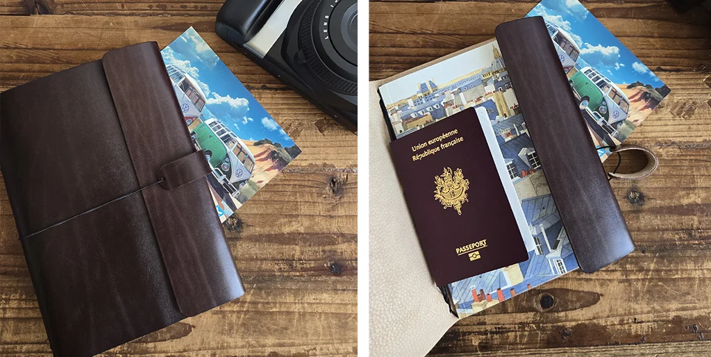 protege carnet diy cuir A5