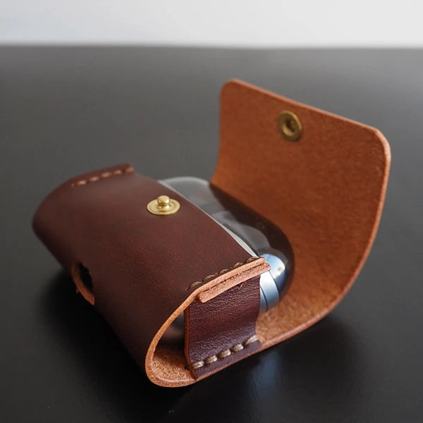 tutoriel étui en cuir pour boîtier d'écouteurs