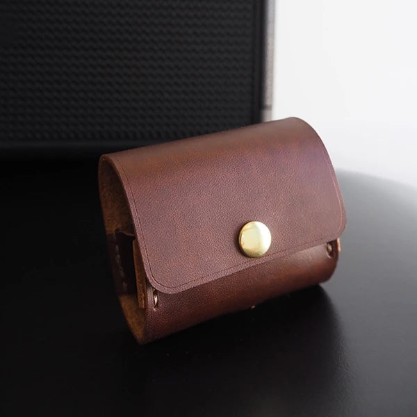 tutoriel étui en cuir pour boîtier d'écouteurs