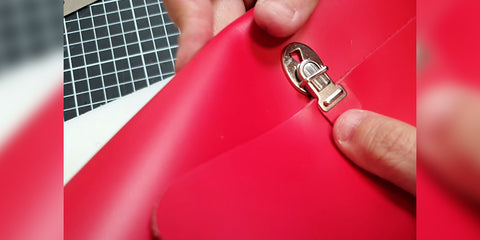 Pochette en cuir