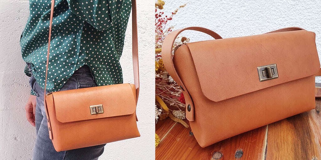 Pochette en cuir
