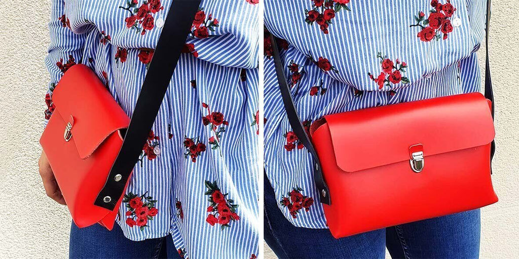 Pochette en cuir