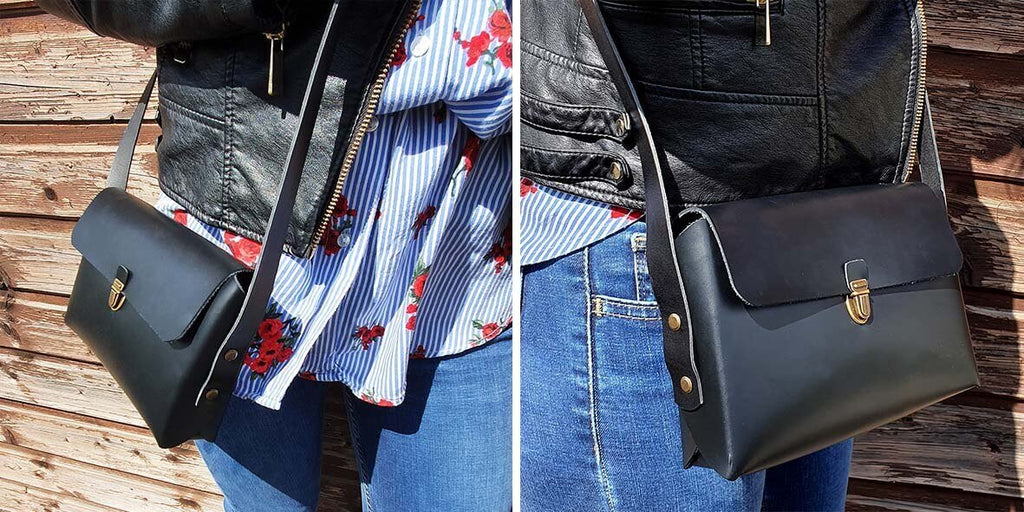 Pochette en cuir