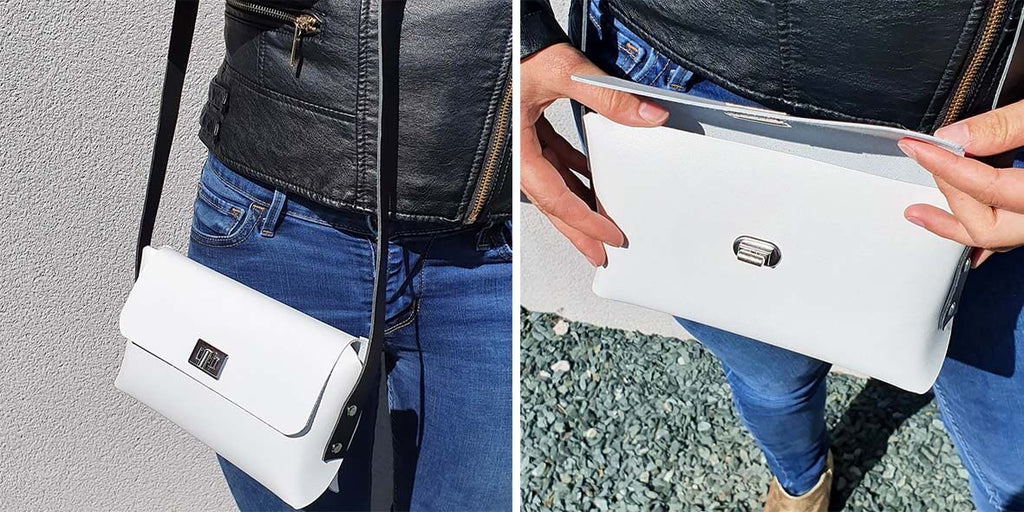 Pochette en cuir