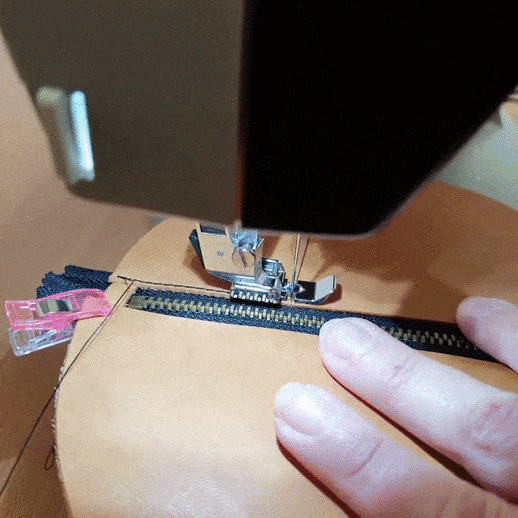 Leder nähen mit der Maschine